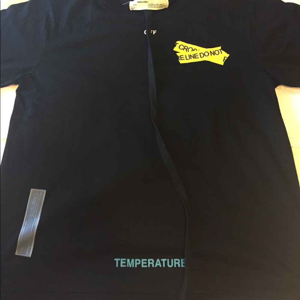 Off White Firetape Tee